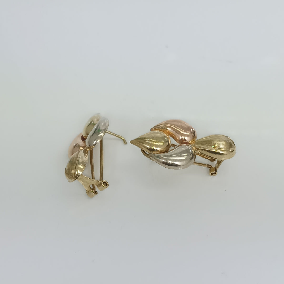 ARETES PAR ORO 10 K 4,40 GRMS (SEMINUEVO)