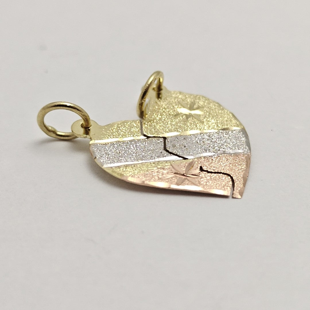 DIJE ORO COMBINADO 14 K 1,10 GRMS (SEMINUEVO)