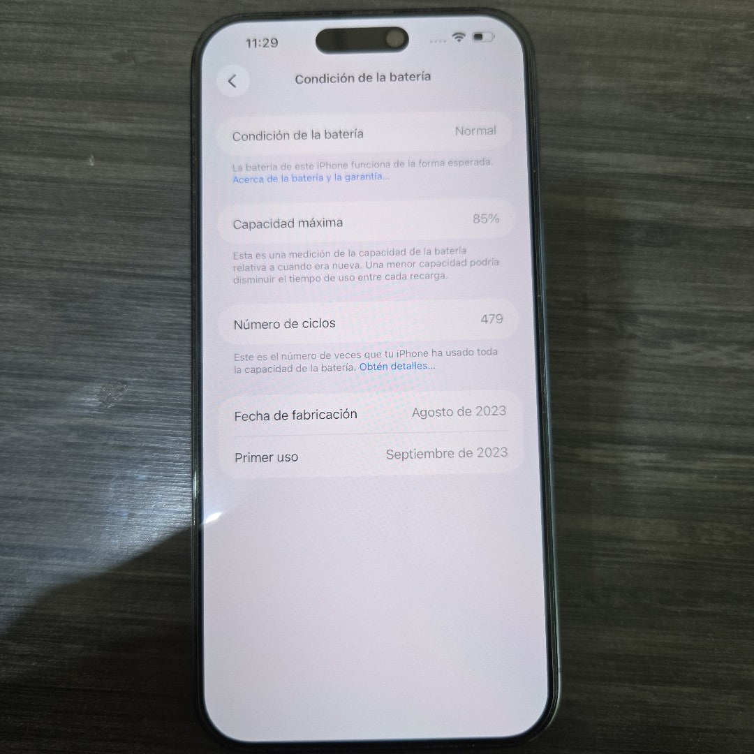 CELULAR APPLE IPHONE 15 PRO MAX A3105 (2023) 256 GB 8 GB RAM (SEMINUEVO)