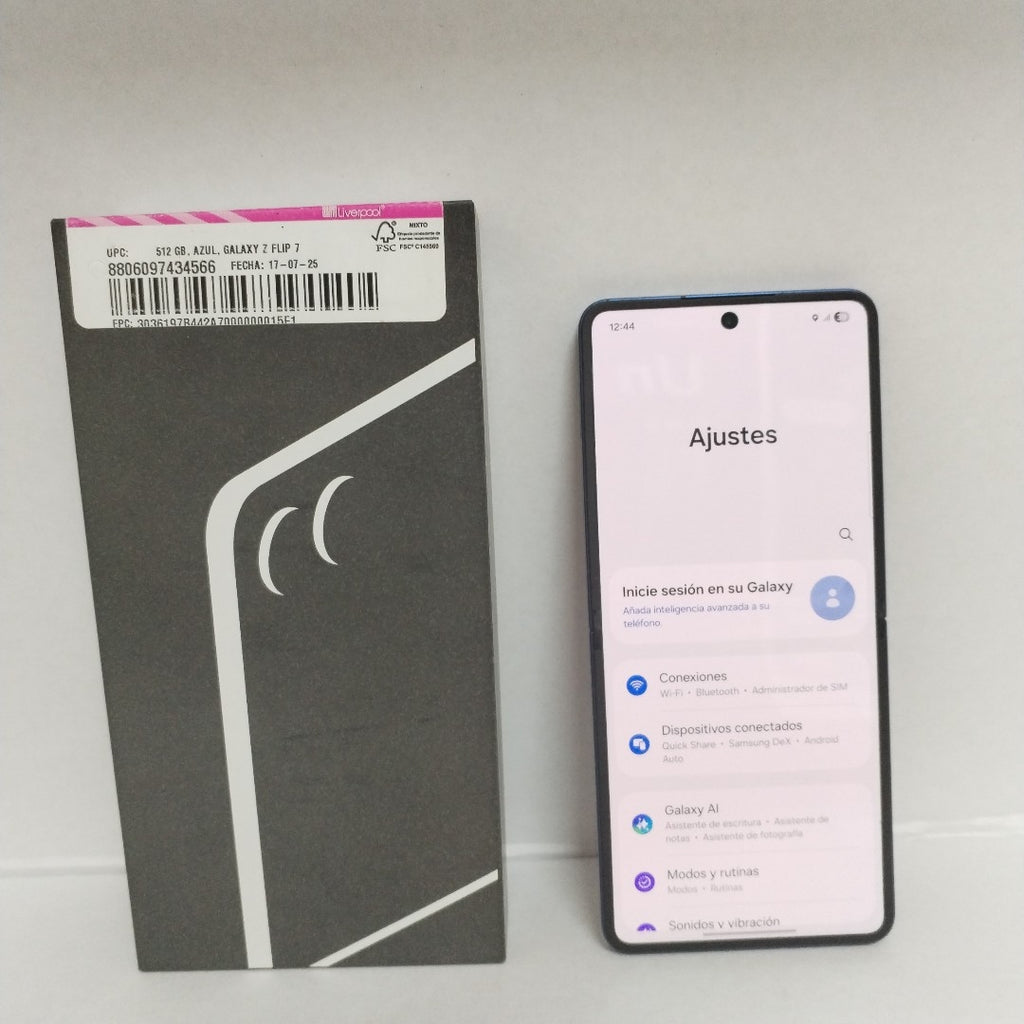 CELULAR SAMSUNG GALAXY Z FLIP 7 SM-F766B (2025) 512 GB 12 GB RAM (SEMINUEVO)