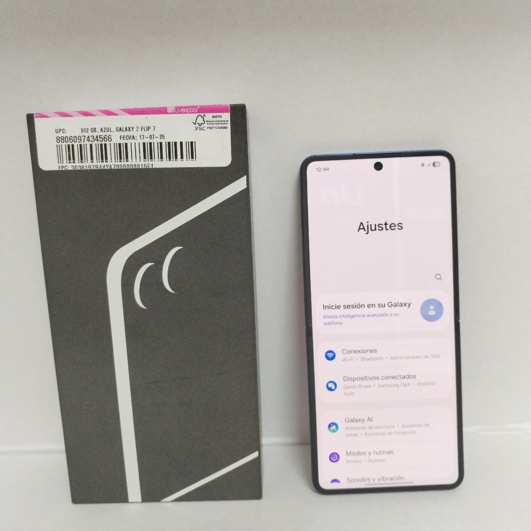 CELULAR SAMSUNG GALAXY Z FLIP 7 SM-F766B (2025) 512 GB 12 GB RAM (SEMINUEVO)