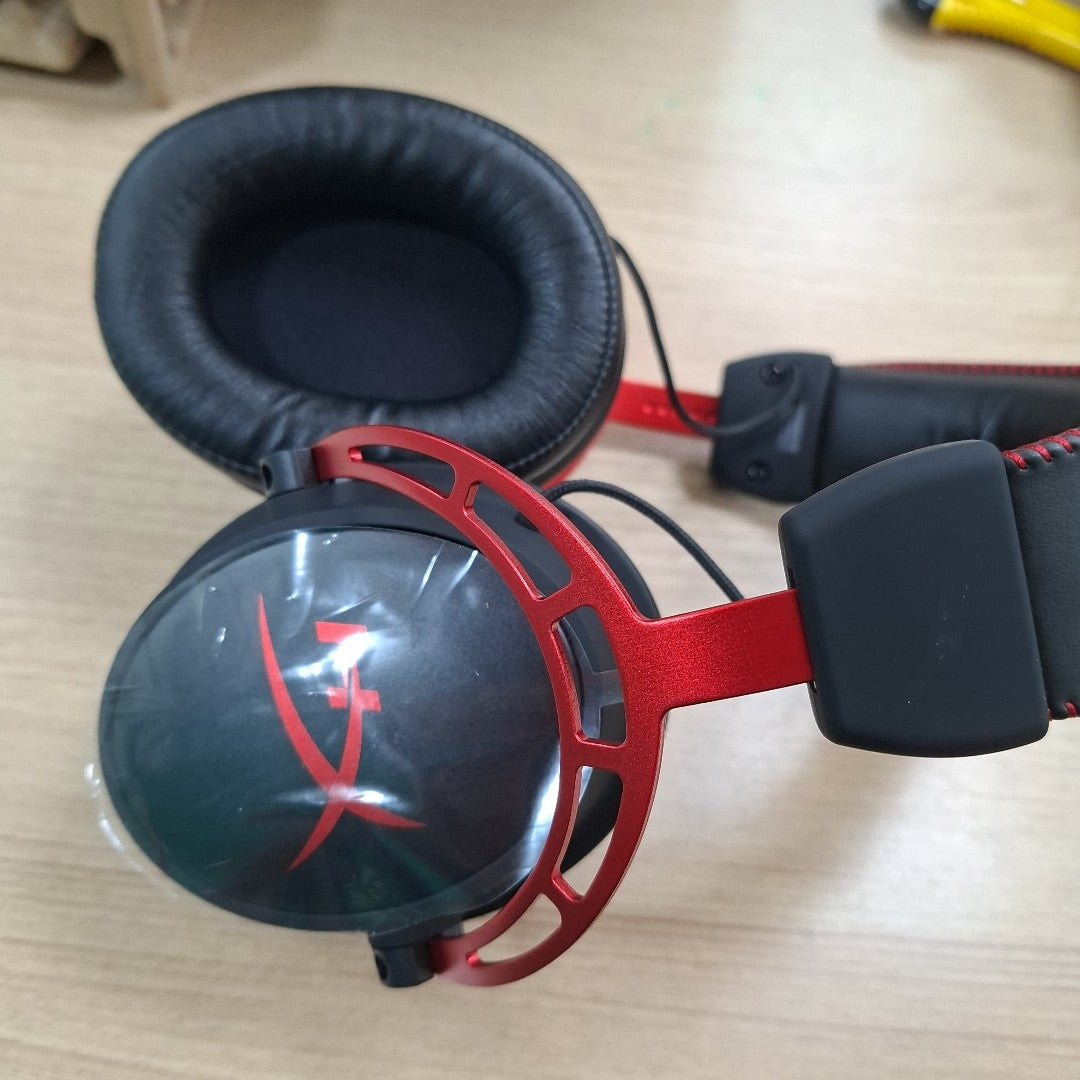 AUDIFONOS HYPERX CLOUD ALPHA HX-HSCA-RD ALAMBRICO OVER EAR (SEMINUEVO)