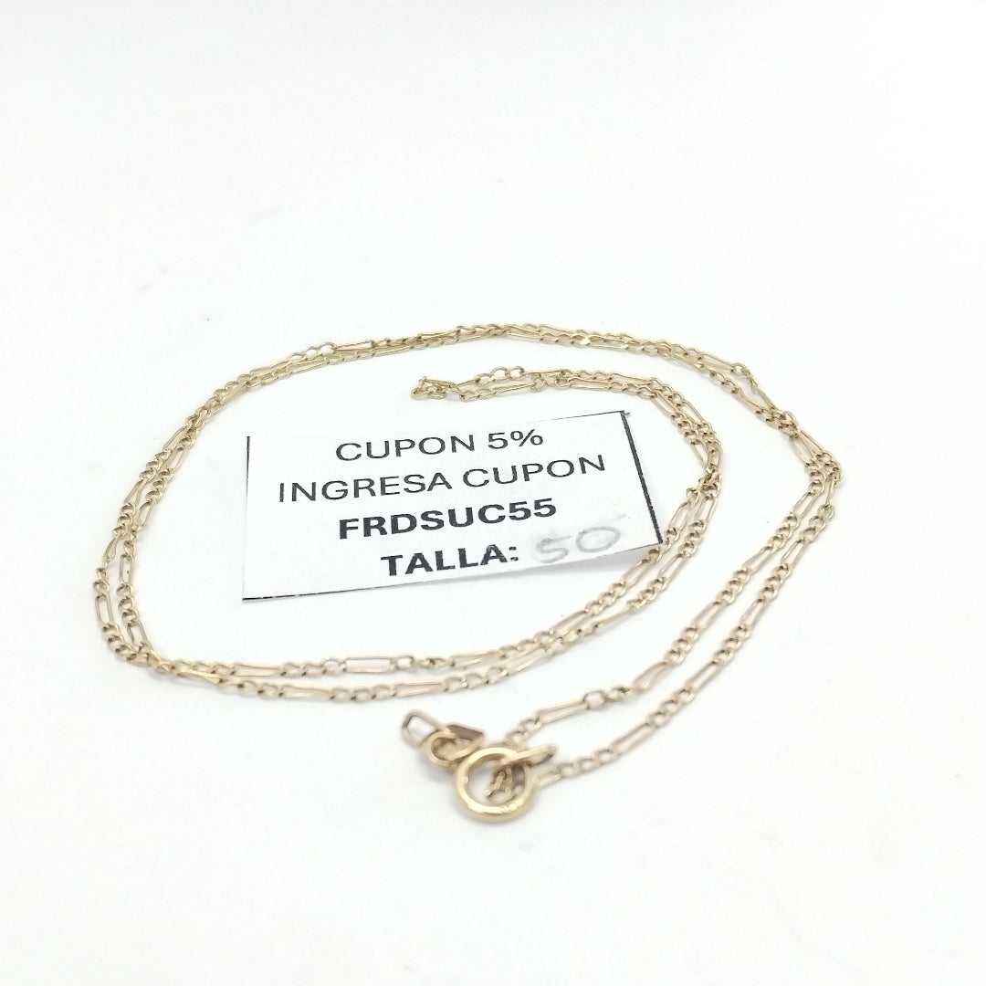 CADENA ORO 14 K 1.4 GRMS (SEMINUEVO)