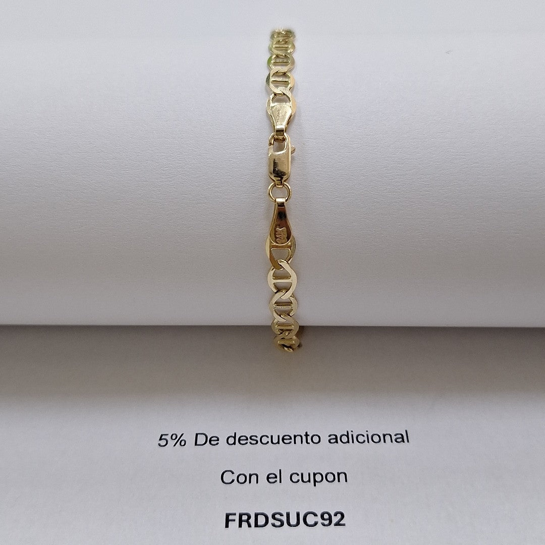 PULSERA TEJIDO GUCHI 5.6G 21 CM (NUEVO)