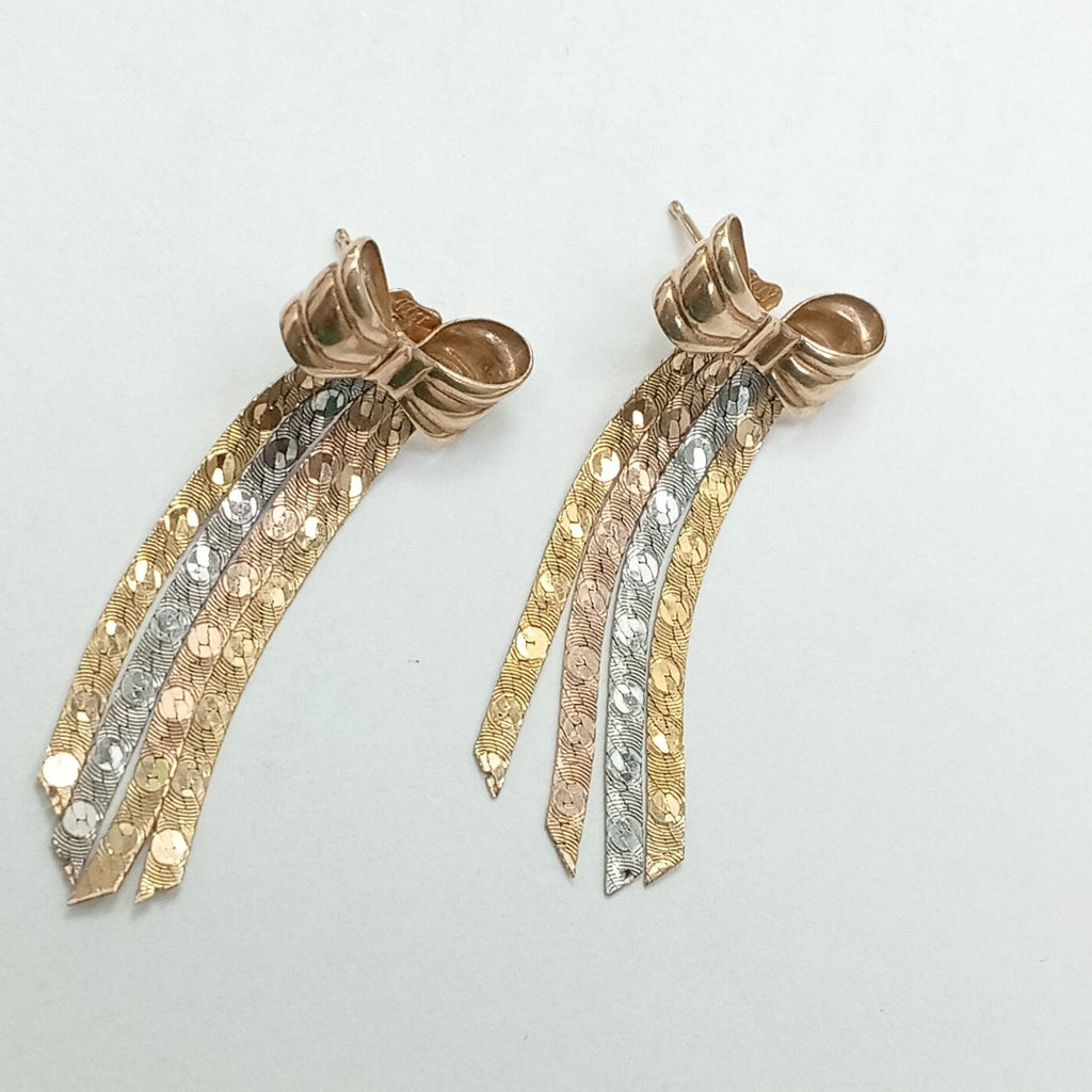 ARETES PAR ORO 10 K 3,10 GRMS (SEMINUEVO)