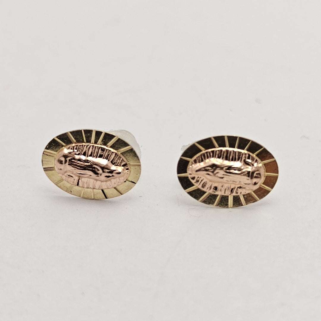 BROQUELES PAR ORO 14 K 0,40 GRMS (SEMINUEVO)