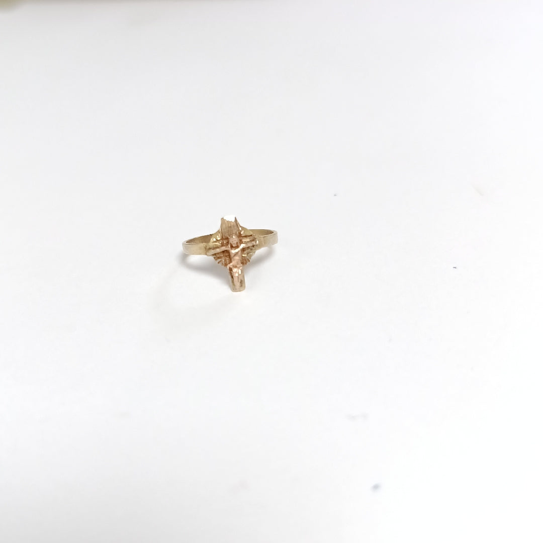 ANILLO ORO 10 K 1,10 GRMS (SEMINUEVO)