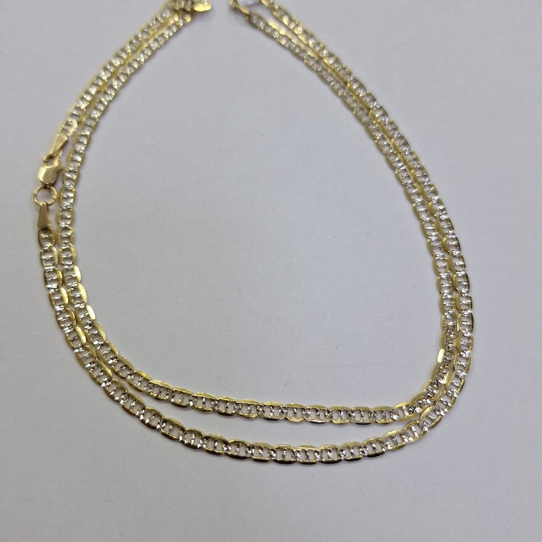 CADENA TEJIDO MARINERO 8.6GR 55 CM CM (NUEVO)