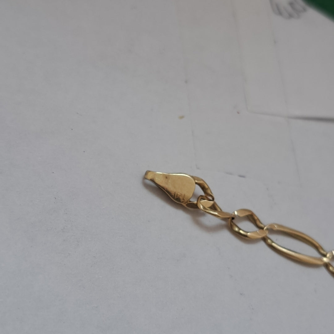 PULSERA ORO 14 K 4.4 GRMS (SEMINUEVO)