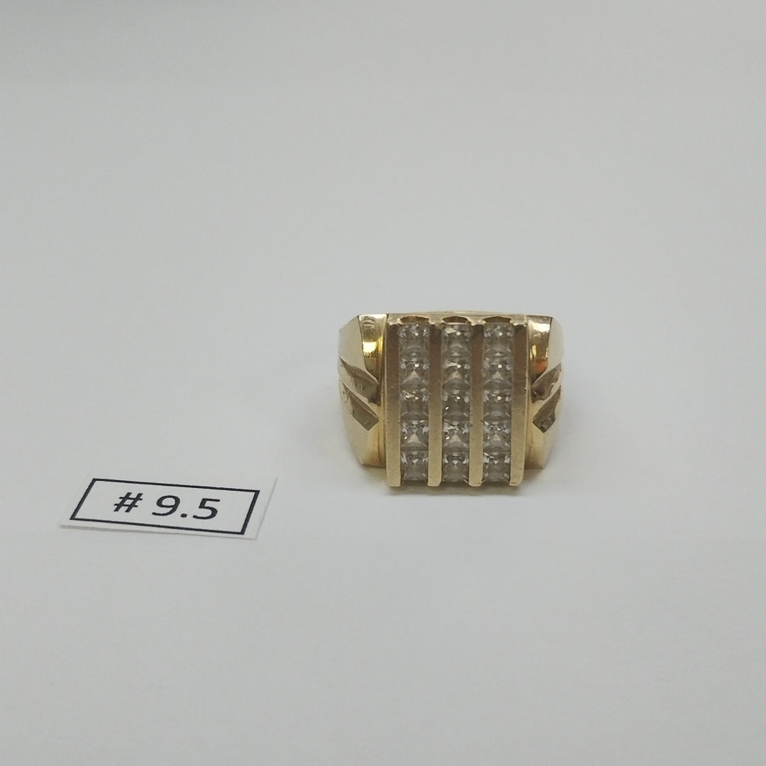 ANILLO ORO 14 K 11.5 GRMS (SEMINUEVO)
