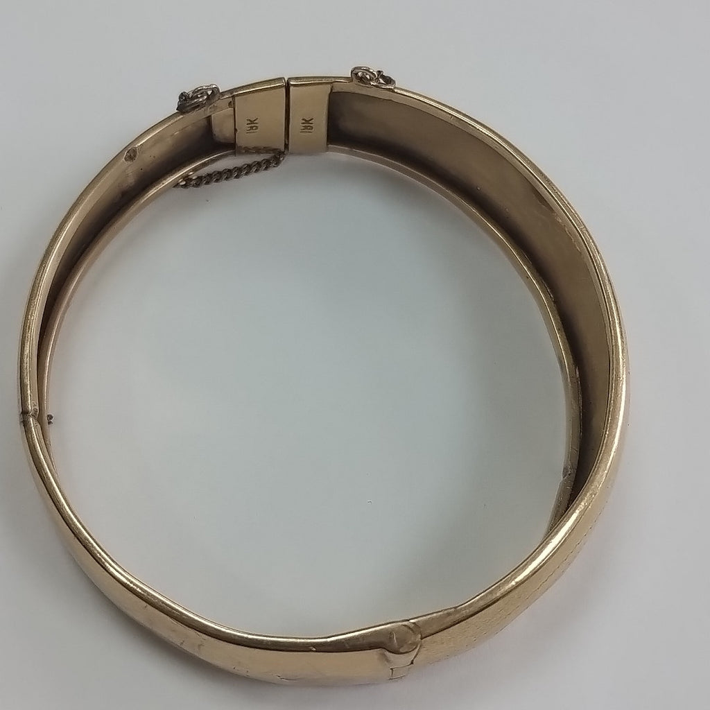 PULSERA RIGIDA ORO 18 K 20,70 GRMS (SEMINUEVO)