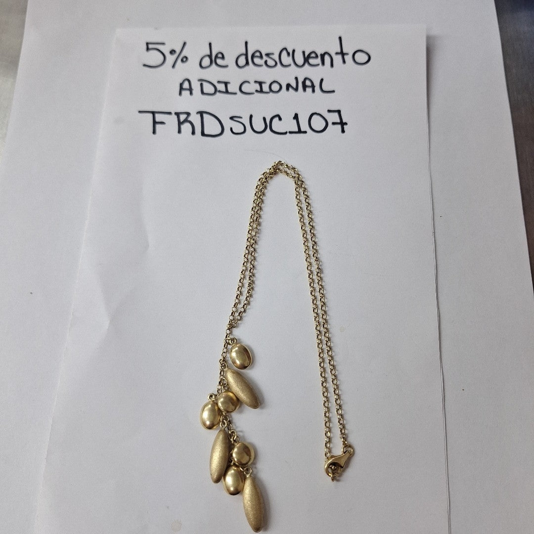 GARGANTILLA ORO 14 K 10.2 GRMS (SEMINUEVO)