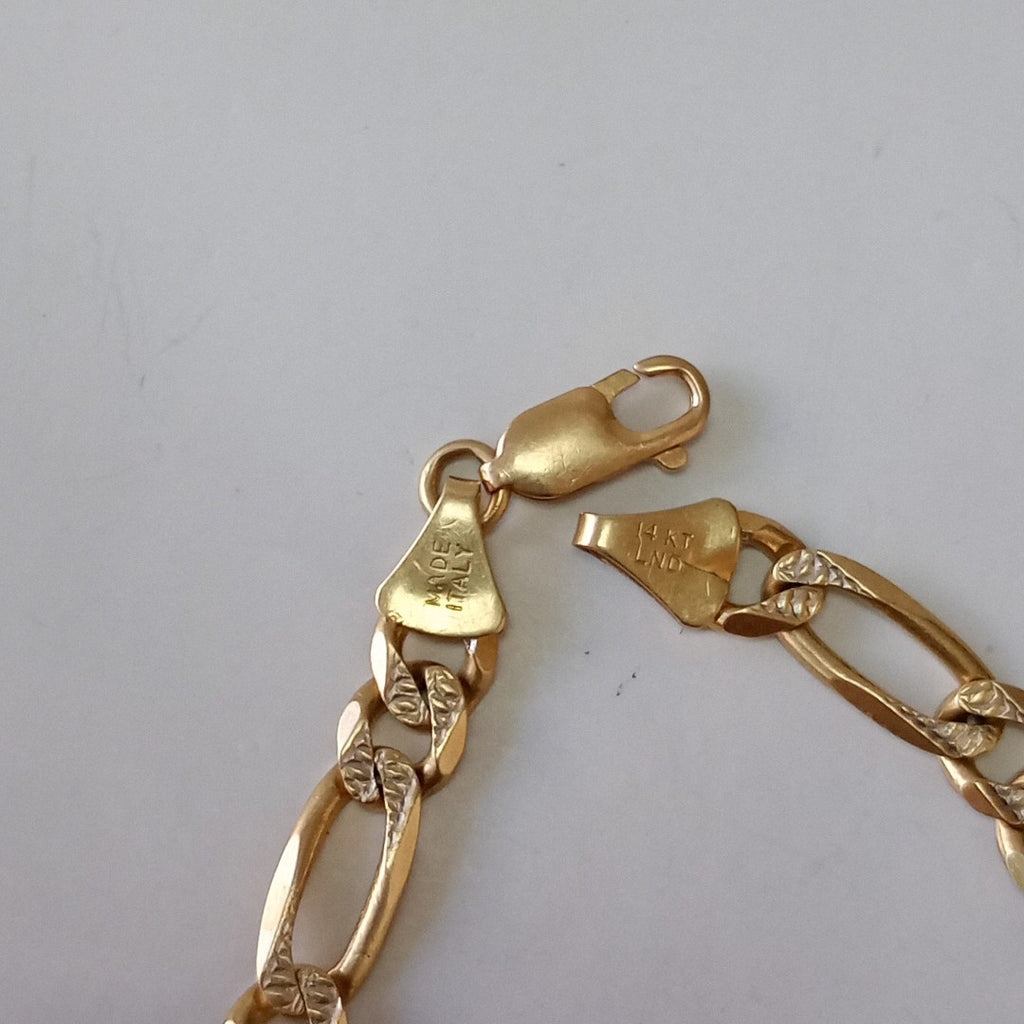 ESCLAVA ORO 14 K 14.9 GRMS (SEMINUEVO)