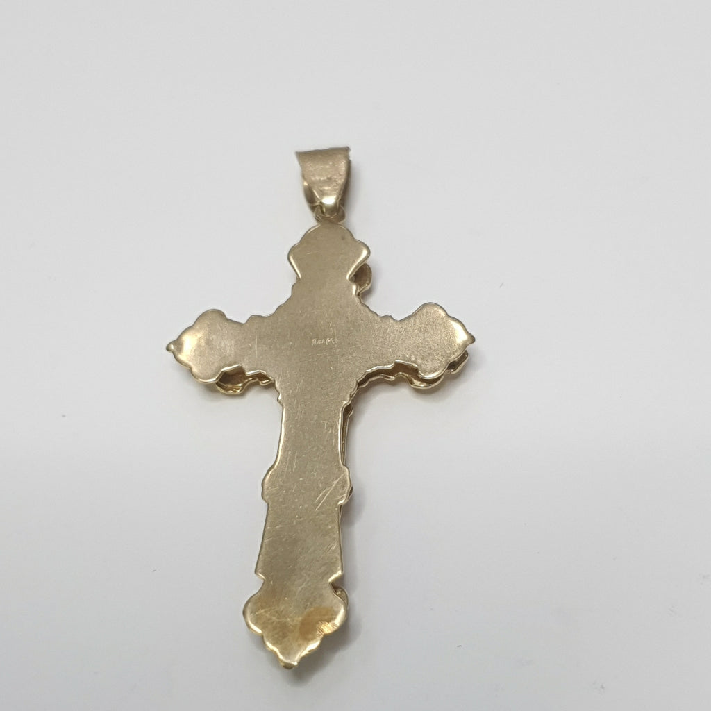 CRUCIFIJO ORO 14 K 6.6 GRMS (SEMINUEVO)