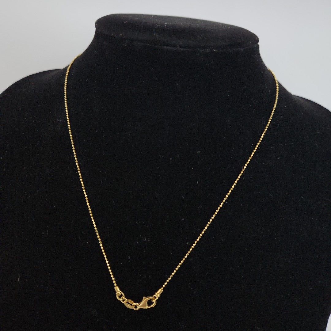 GARGANTILLA ORO, RODIADO 14 K 5.6 GRMS (SEMINUEVO)