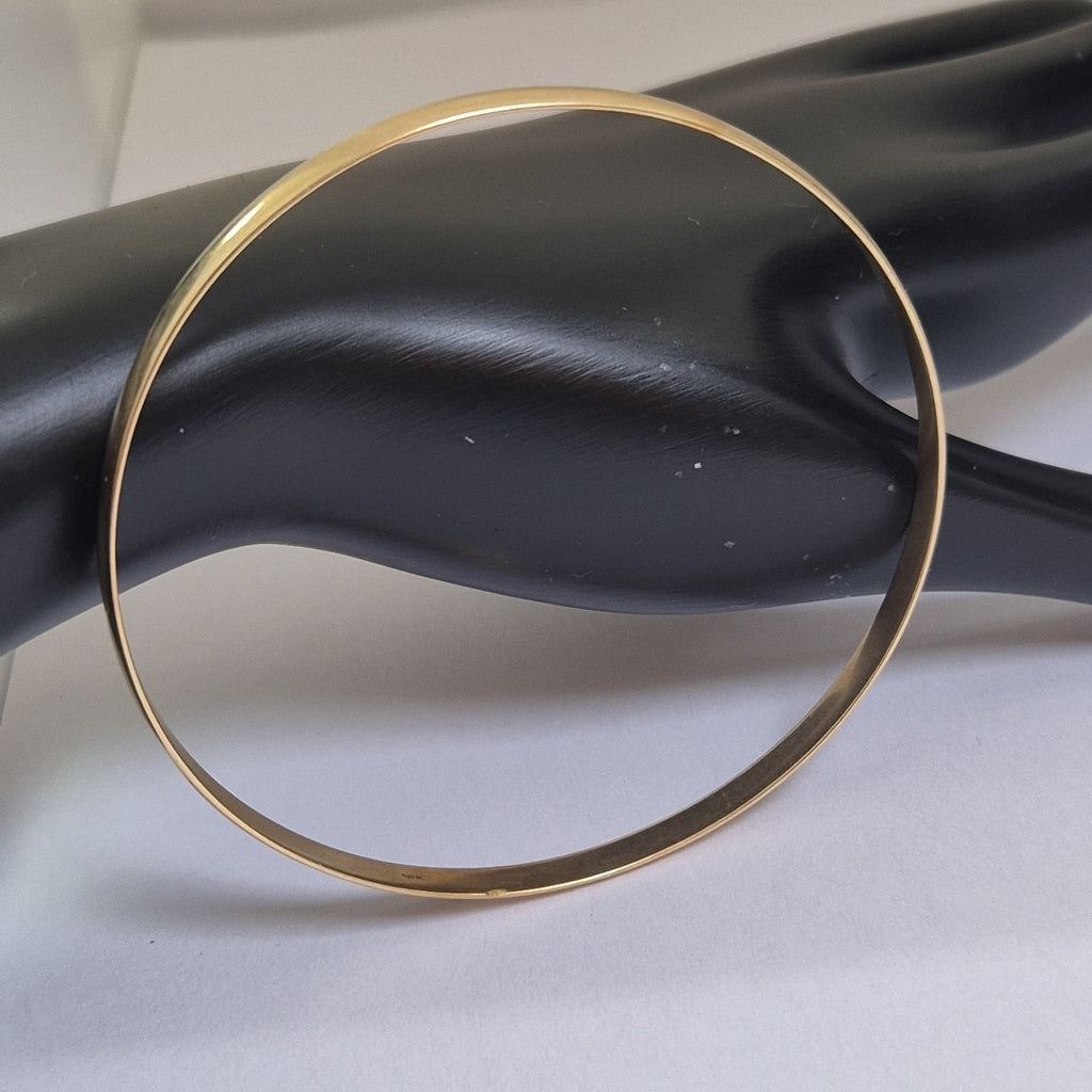 PULSERA RIGIDA ORO 14 K 10,70 GRMS (SEMINUEVO)