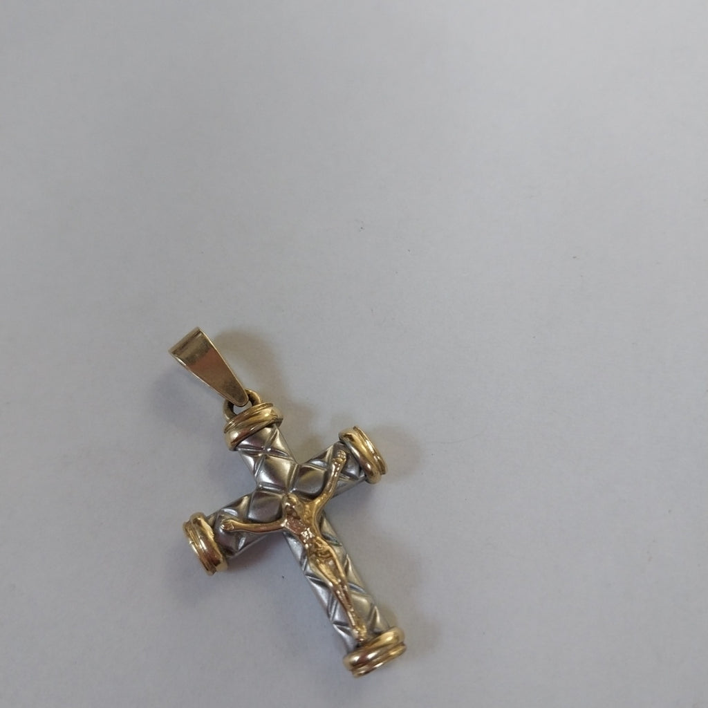 CRUCIFIJO ORO 14 K 3.1 GRMS (SEMINUEVO)