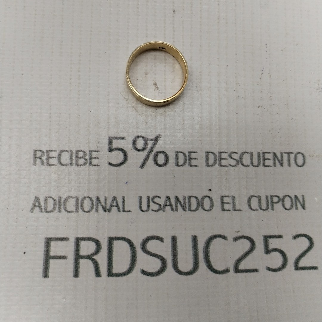 ARGOLLA ORO 10 K 5.4 GRMS (SEMINUEVO)