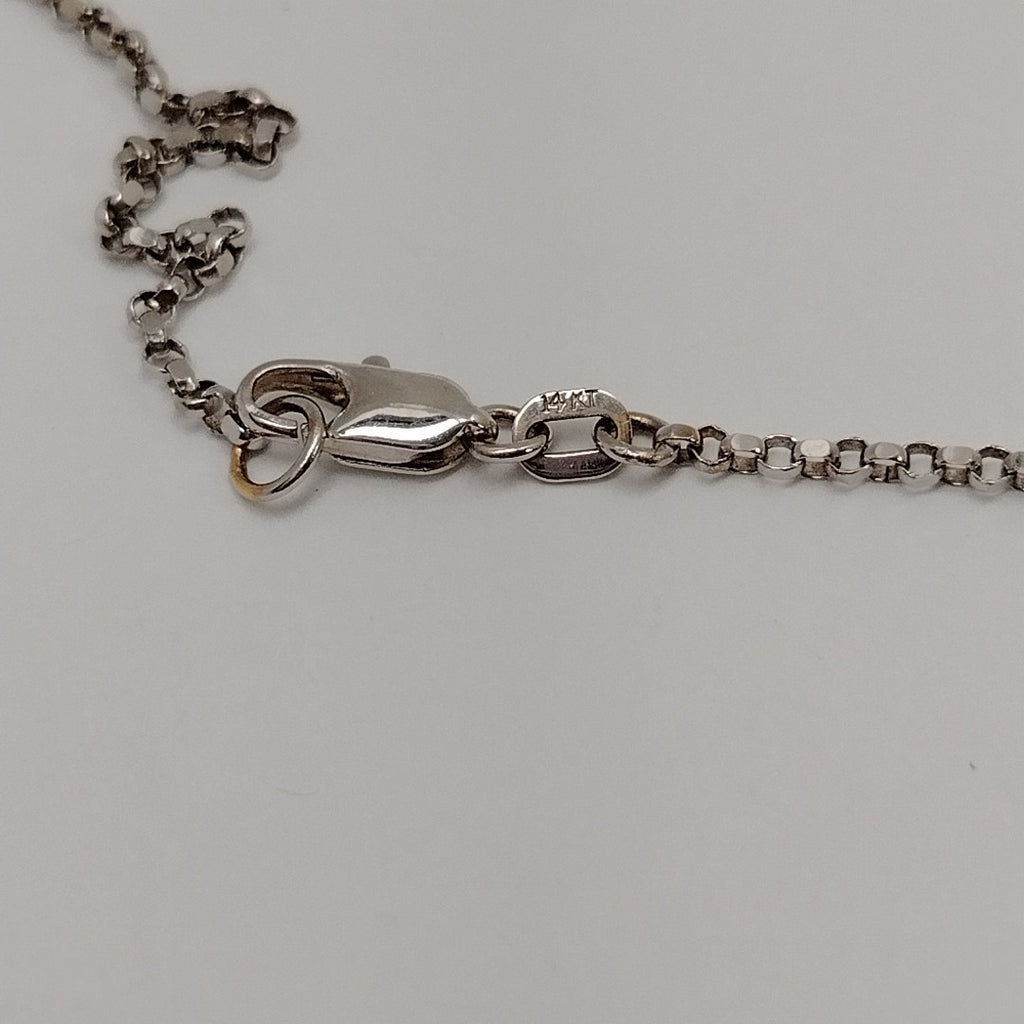 GARGANTILLA ORO, ORO BLANCO, ORO COMBINADO 14 K 5.4 GRMS (SEMINUEVO)