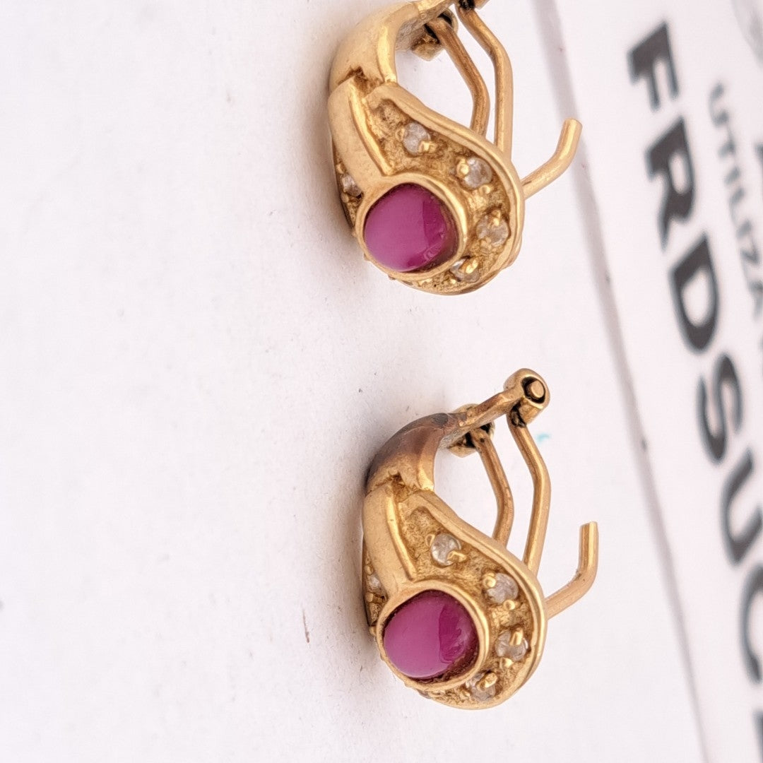 ARETES PAR ORO 10 K 4.5 GRMS (SEMINUEVO)