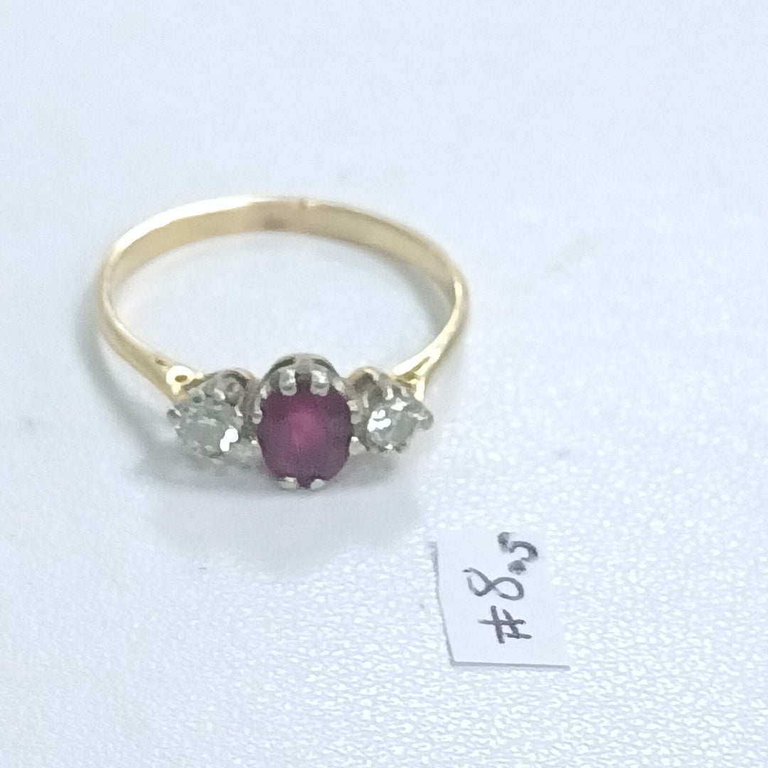 ANILLITO ORO 18 K 2,40 GRMS (SEMINUEVO)