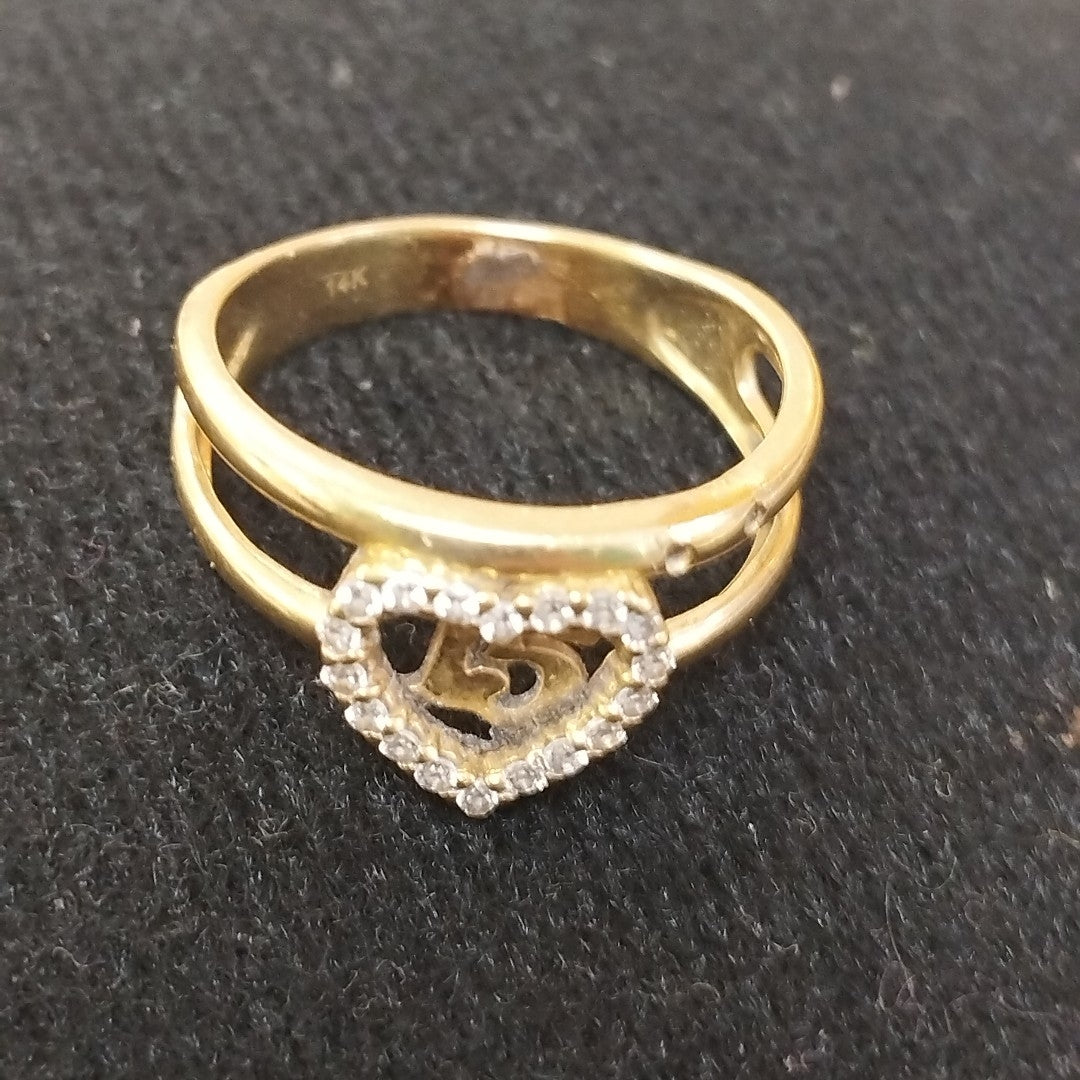 ANILLITO ORO 14 K 2.6 GRMS (SEMINUEVO)