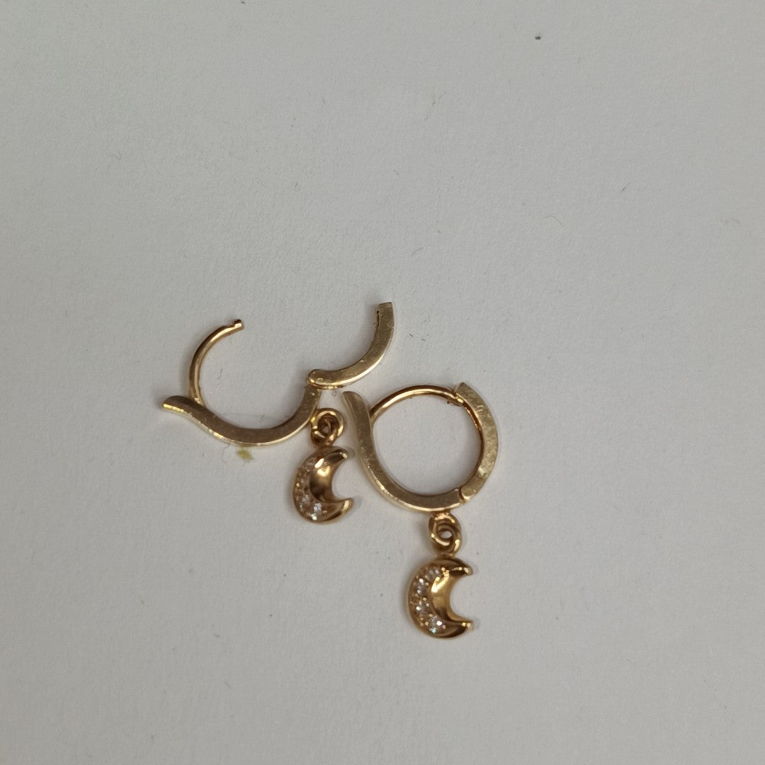 K1 1,20 GRMS 14 K ESPECIFICACIONES COMPLEMENTARIAS PAR DE ARRACADAS MTVO LUNA CO (SEMINUEVO)