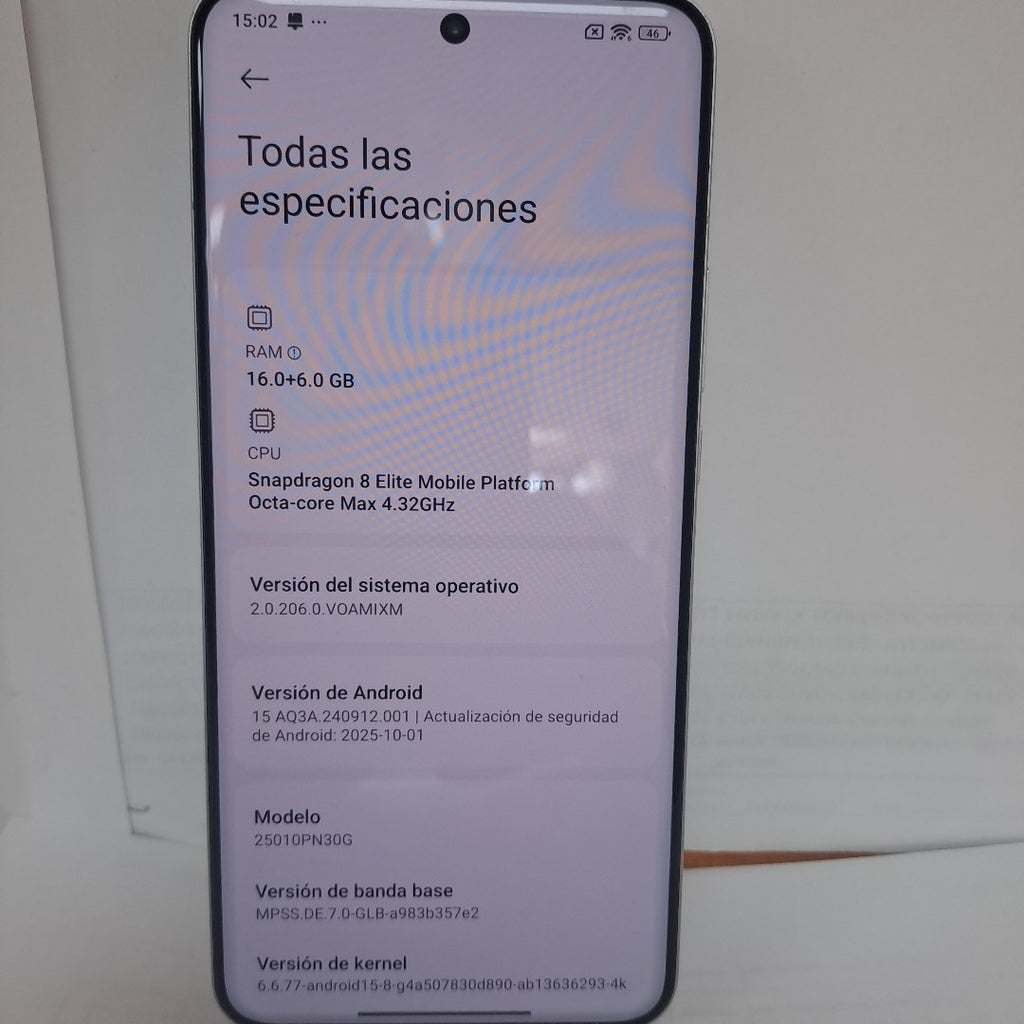 CELULAR XIAOMI 15 ULTRA 25010PN30G (2025) 512 GB 16 GB RAM (SEMINUEVO)