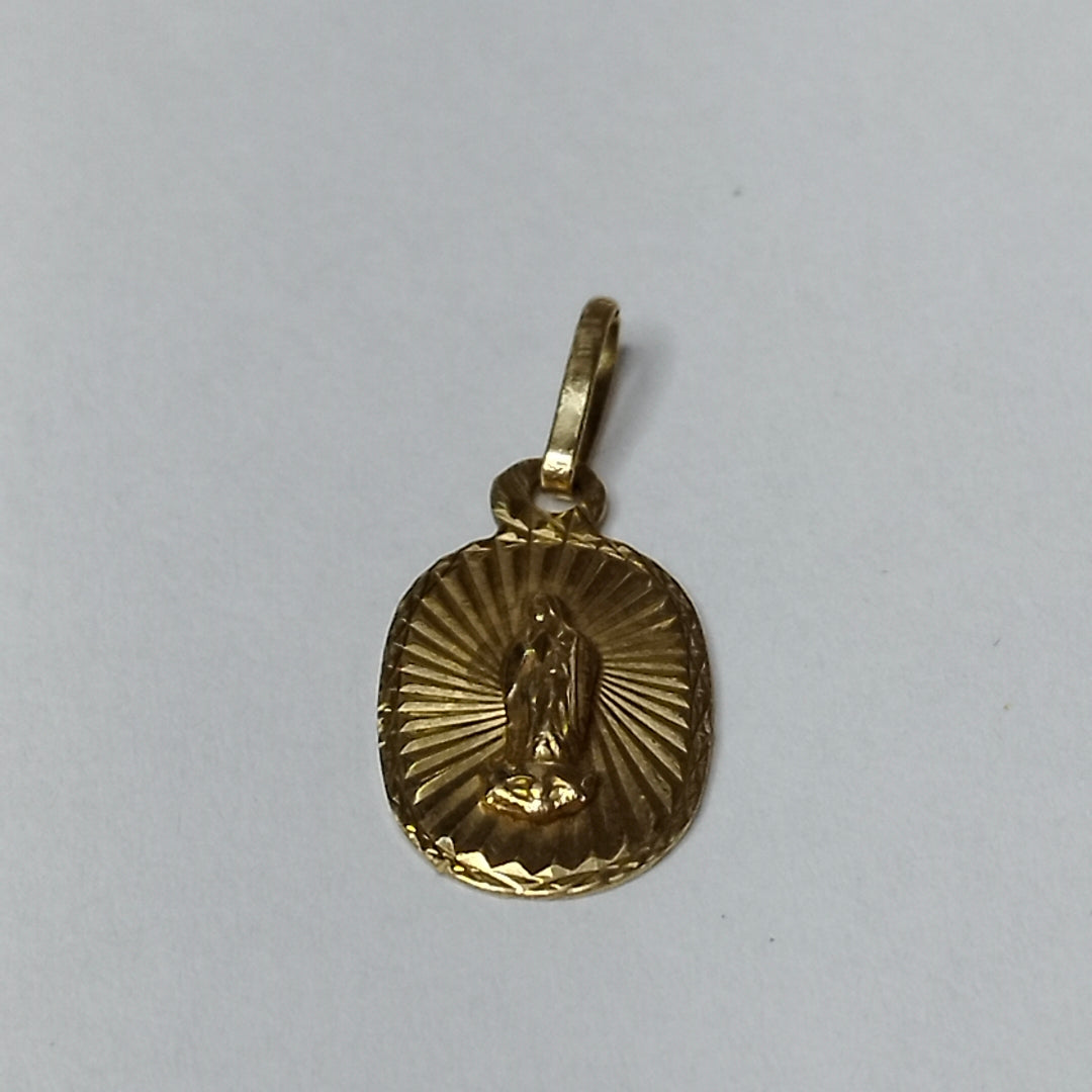 MEDALLA RELIGIOSA ORO 10 K 0.7 GRMS (SEMINUEVO)