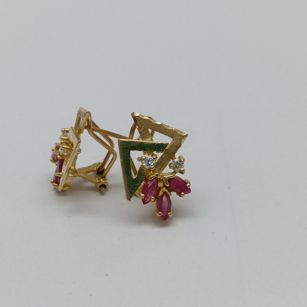 ARETES PAR ORO 14 K 4.2 GRMS (SEMINUEVO)