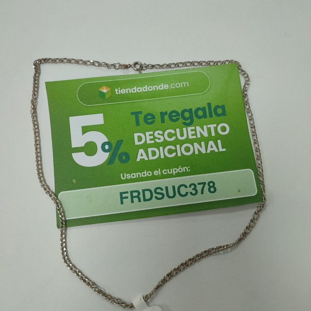 CADENA PLATA 3,90 GRMS (SEMINUEVO)
