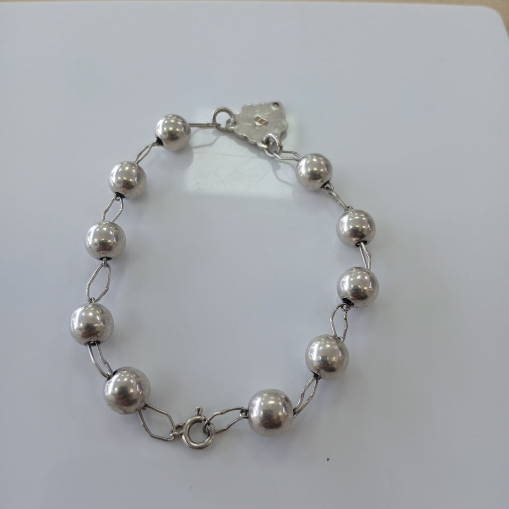 ESCLAVA, PULSERA RIGIDA PLATA 40.5 GRMS (SEMINUEVO)