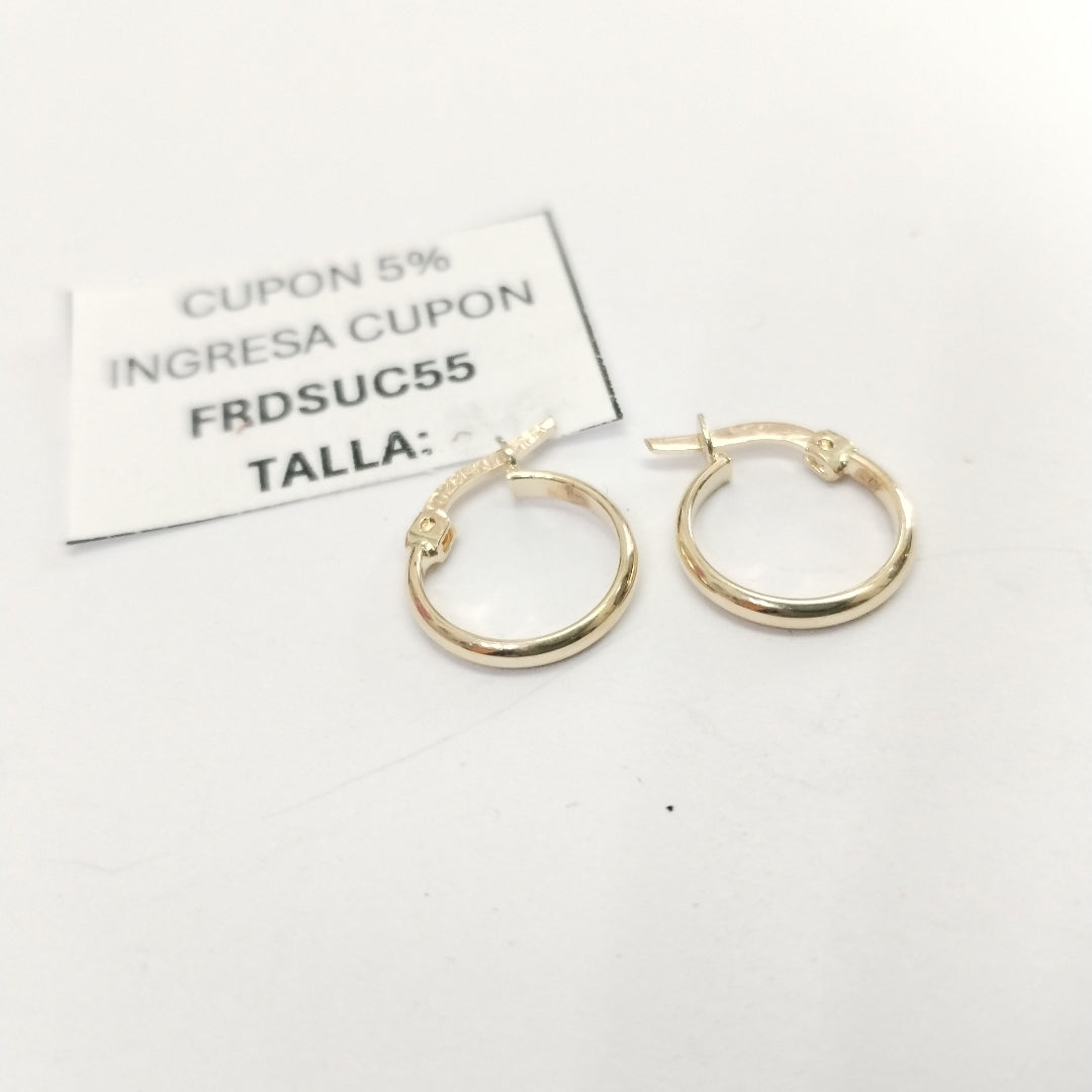 ARRACADAS PAR ORO 10 K 1,00 GRMS (SEMINUEVO)