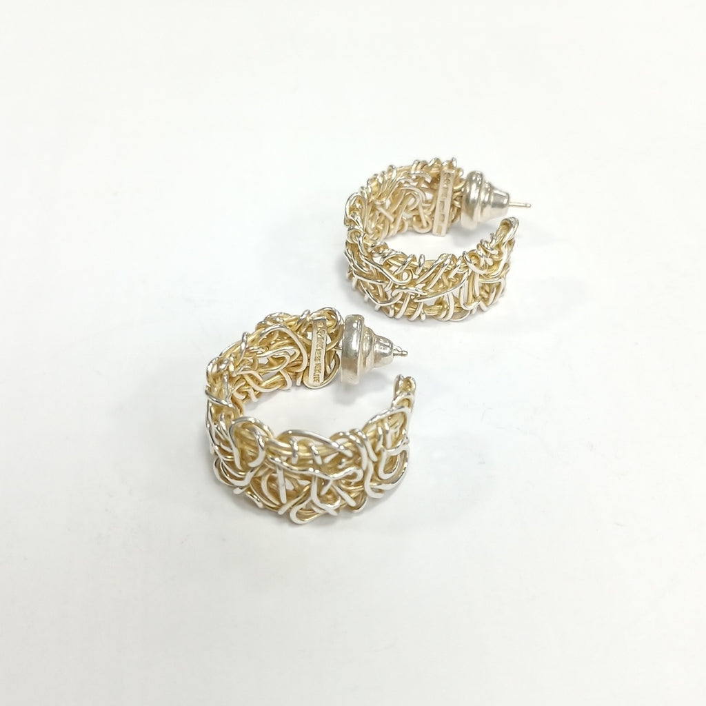 ARRACADAS PAR PLATA 19,20 GRMS (SEMINUEVO)