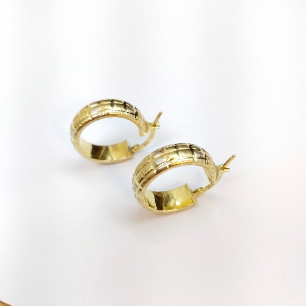 ARRACADAS PAR ORO 14 K 2.8 GRMS (SEMINUEVO)