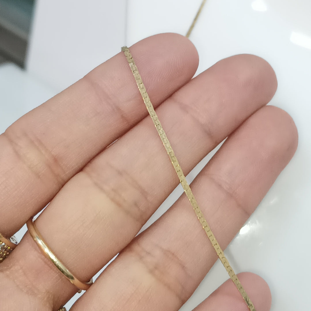 CADENA ORO 14 K 2.6 GRMS (SEMINUEVO)