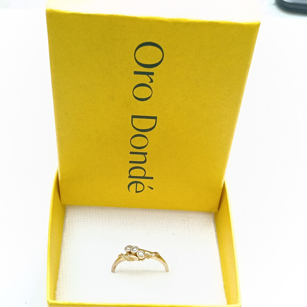 ANILLO ORO 10 K 1,80 GRMS (SEMINUEVO)