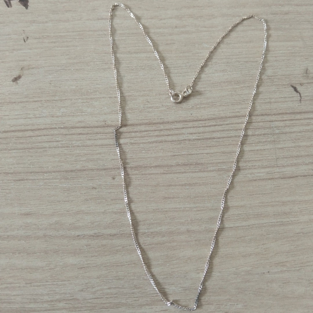CADENA PLATA 1,40 GRMS (SEMINUEVO)