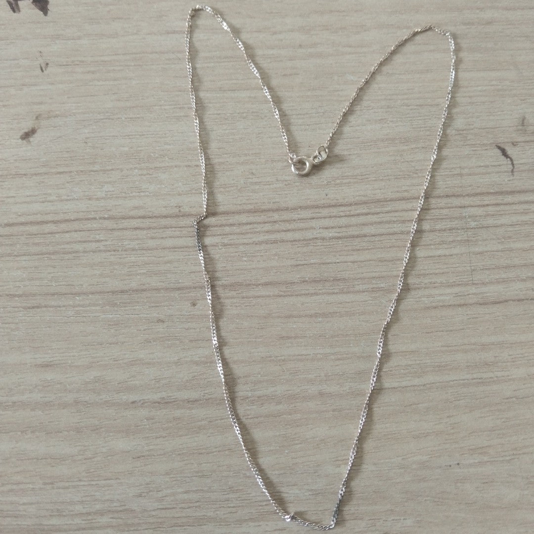 CADENA PLATA 1,40 GRMS (SEMINUEVO)