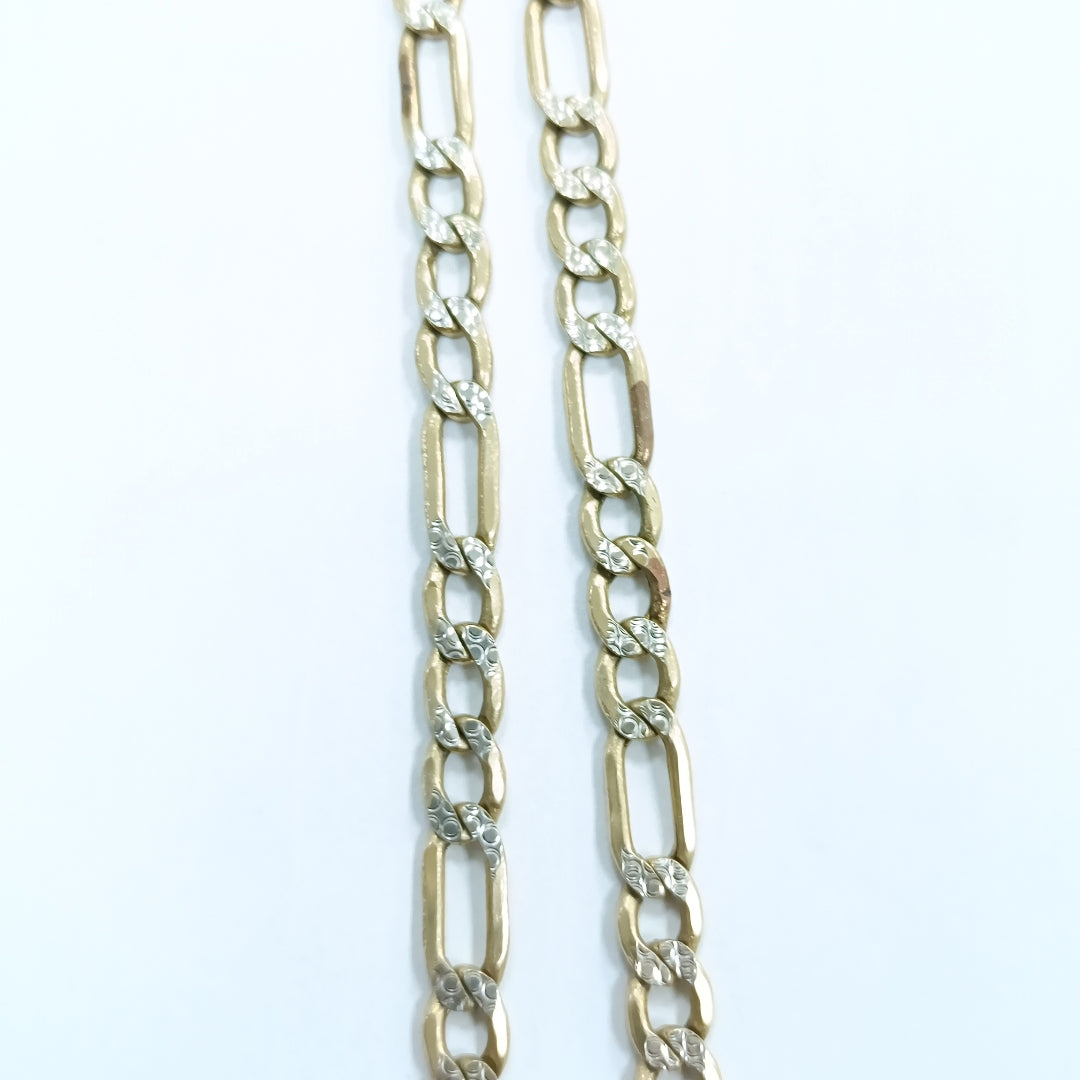 CADENA ORO,RODIADO 14 K 17,80 GRMS (SEMINUEVO)