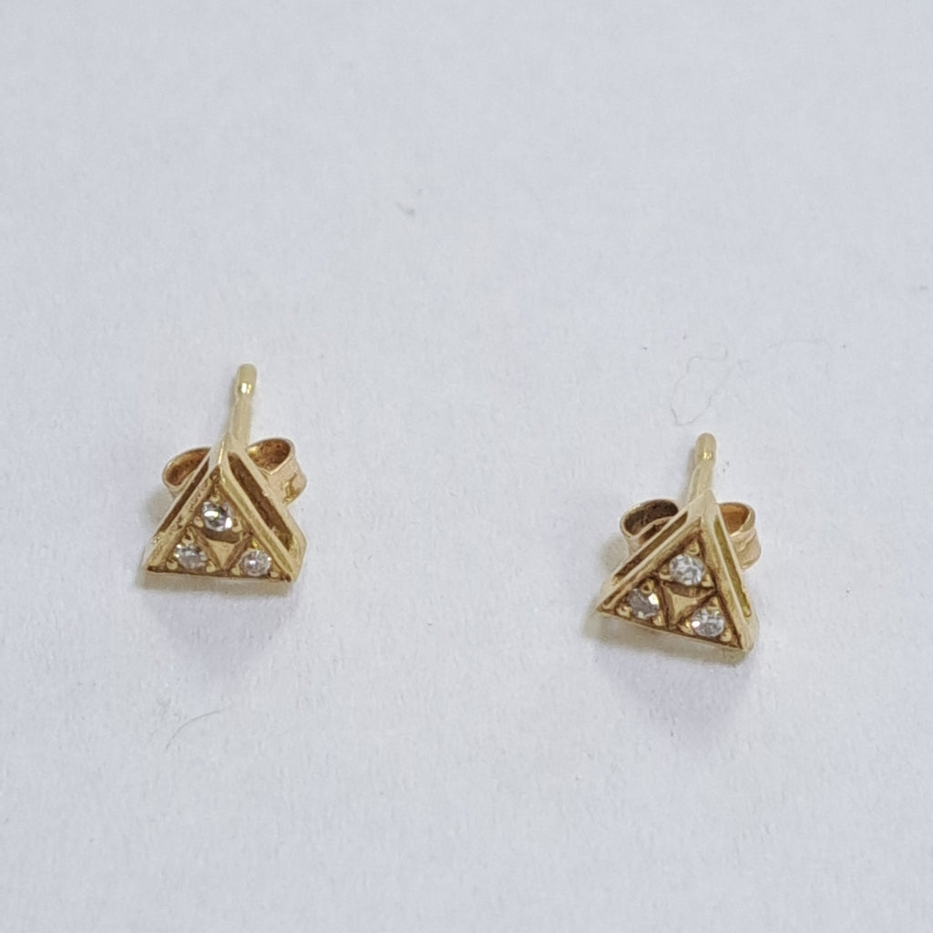 BROQUELES PAR ORO 18 K 1,30 GRMS (SEMINUEVO)