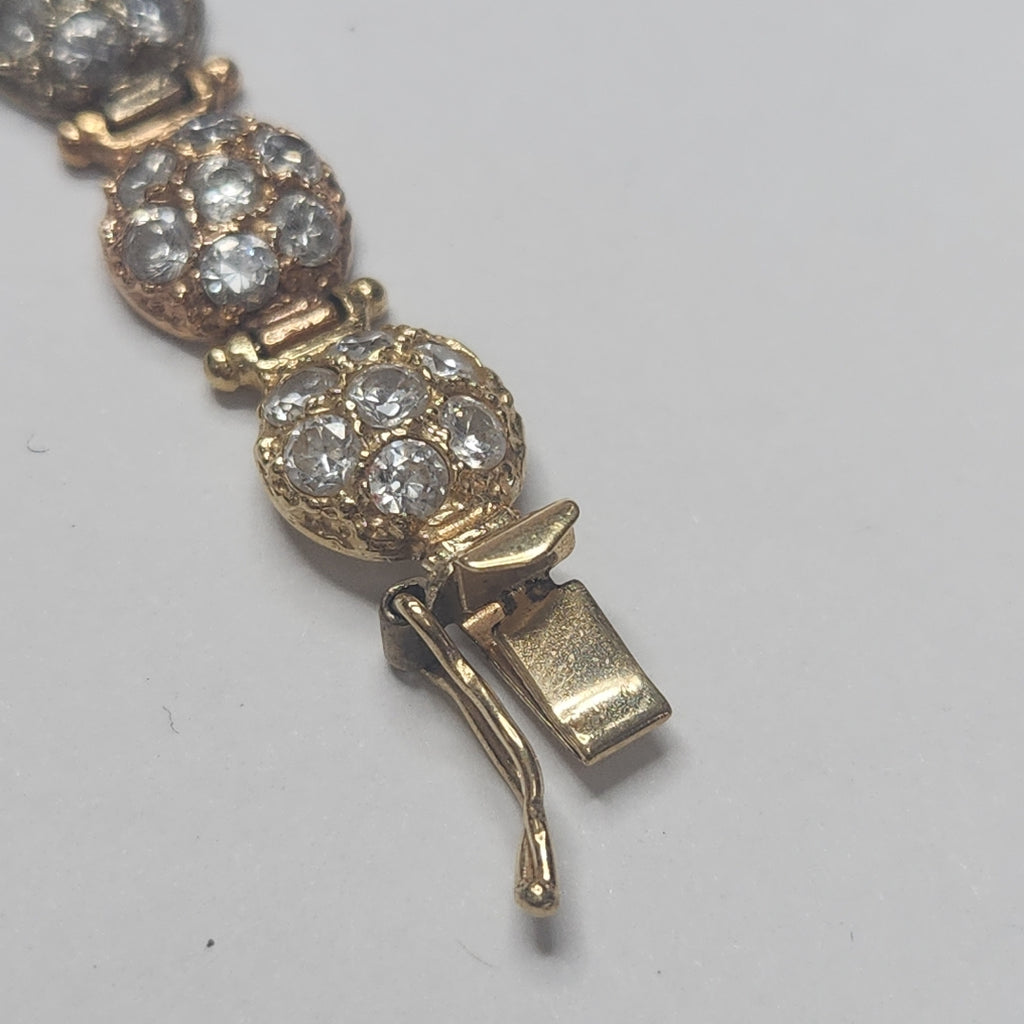 PULSERA ORO, ORO COMBINADO 14 K 15.5 GRMS (SEMINUEVO)