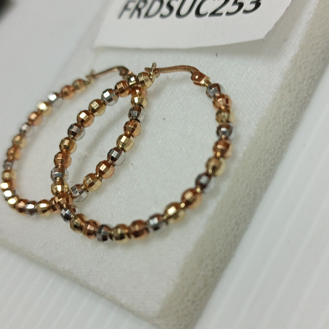 ARRACADAS PAR ORO 14 K 5,80 GRMS (SEMINUEVO)