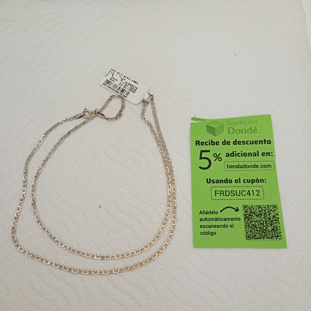 CADENA PLATA 5.4 GRMS (SEMINUEVO)
