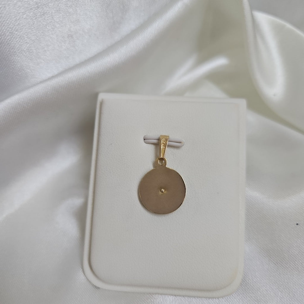 K1 1,20 GRMS 14 K ESPECIFICACIONES COMPLEMENTARIAS MEDALLA RELIGIOSA (SEMINUEVO)