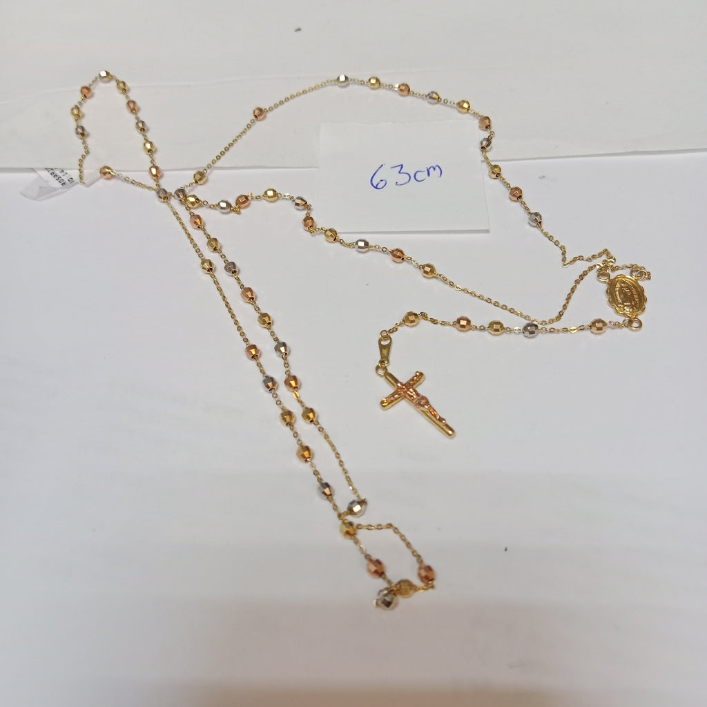 ROSARIO ORO, RODIADO 14 K 6.1 GRMS (SEMINUEVO)