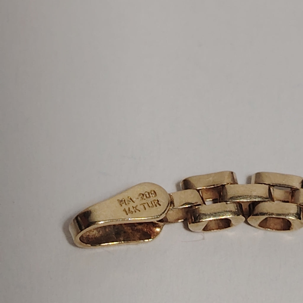 K1 5,00 GRMS 14 K ESPECIFICACIONES COMPLEMENTARIAS PULCERA TJ ESPECIAL (SEMINUEVO)