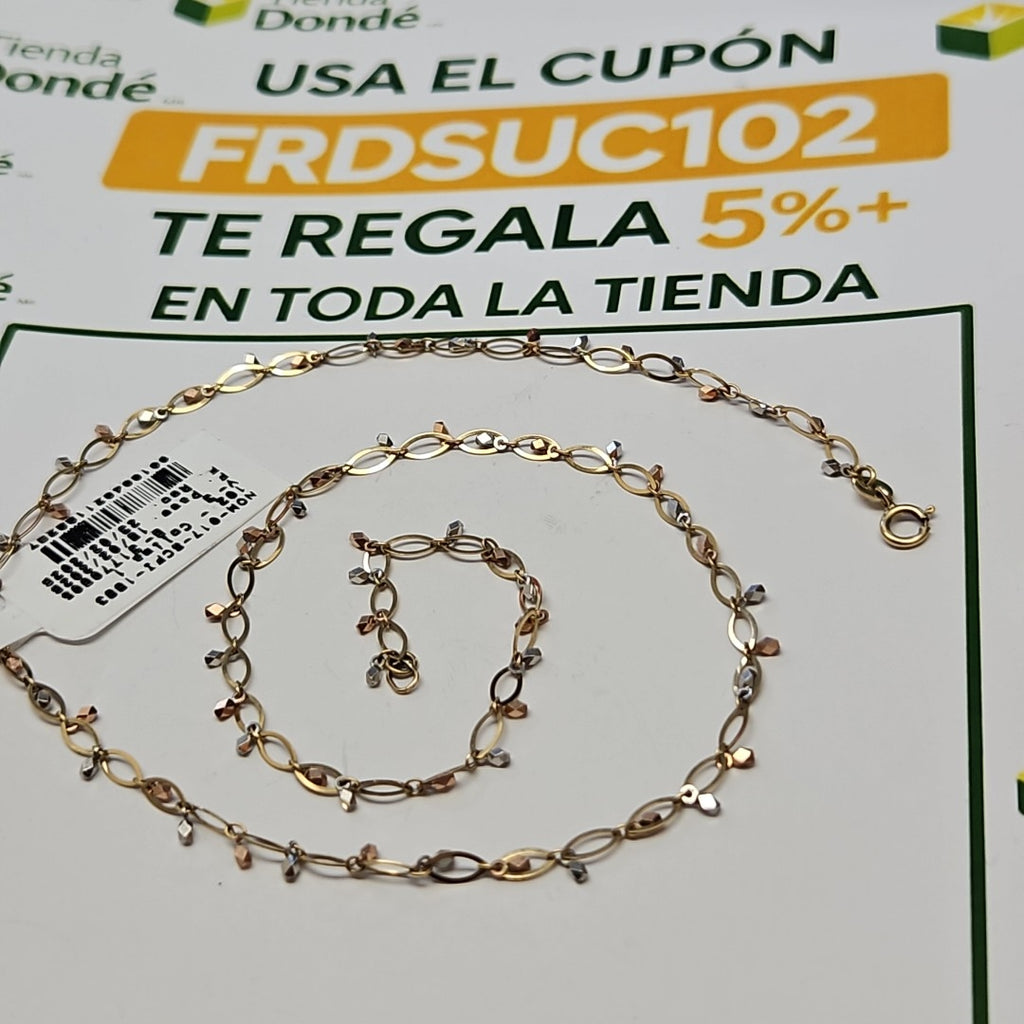 CADENA ORO 14 K 4,20 GRMS (SEMINUEVO)
