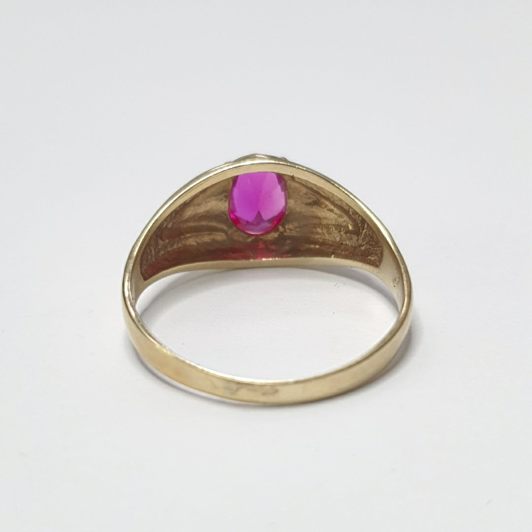 ANILLO ORO 10 K 3,10 GRMS (SEMINUEVO)