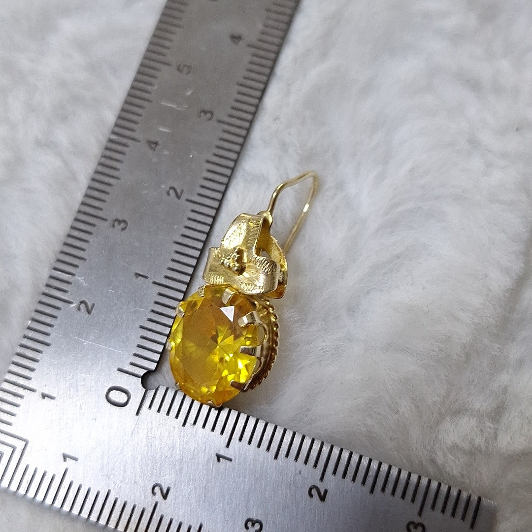 ARETES PAR ORO 10 K 5.1 GRMS (SEMINUEVO)